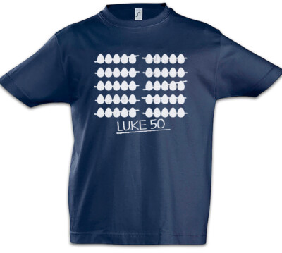 Luke Egg Eating Kinder Jungen T-Shirt Der Cool Lucille Unbeugsame Hand Luke Eier