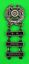 thumbnail 1  - Army Expert Marksmanship Badge with M-16 PISTOL GRENADE Qualification Tab Bars