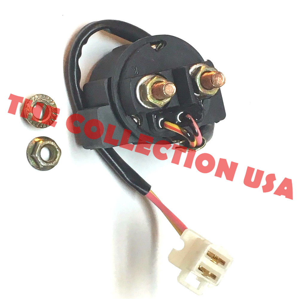 Relè Starter Honda Fourtrax Relè Di Avviamento Per Honda TRX250 Fourtrax 1985-1987 - Solenoide Compatibile Con Codici OEM 35850-HA8-000 E Altri Ricambio Per Honda 250 - Foto 3