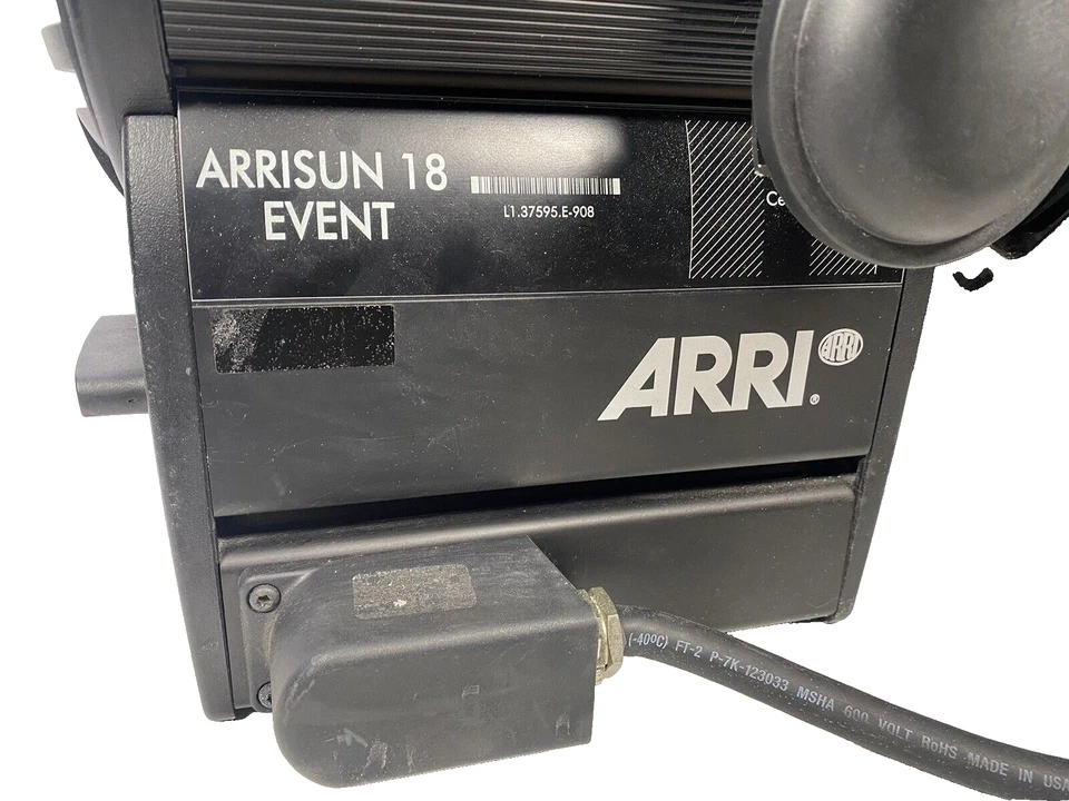 ARRI L1.37595.E (L137595E) ARRISUN 18 Event Daylight 1800w HMI (M18) - Image 2 of 4