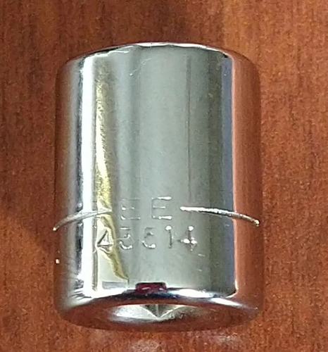 CRAFTSMAN USA EE43514, 1/4"" DRIVE, 13MM. SOCKET, SHALLOW, 6 POINT. - Bild 4 von 12