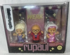Little People Collector Rupaul Special Edition Figure Set New