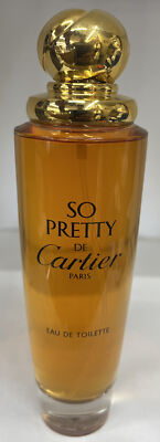 So Pretty De Cartier Eau De Toilette spray 3.3oz 100 ml VINTAGE
