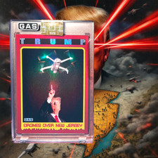 2024 G.A.S. DONALD TRUMP DRONES OVER NEW JERSEY 24/100 WOW! DECISION 2024 MAGA