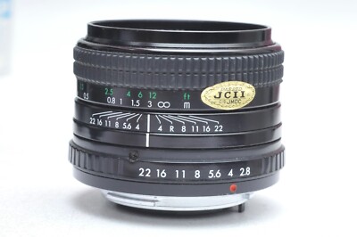 Pentacon Prakticar PB 28mm F2.8 MF Lens Praktica Bayonet Mount