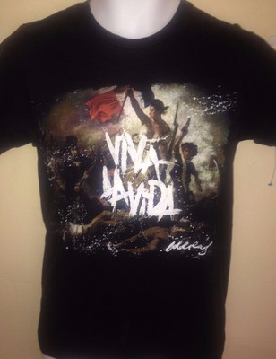 t shirt coldplay viva la vida