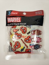 Marvel Cloth Face Mask Spider-Man Cotton Washable Reusable - Kids 4  UP