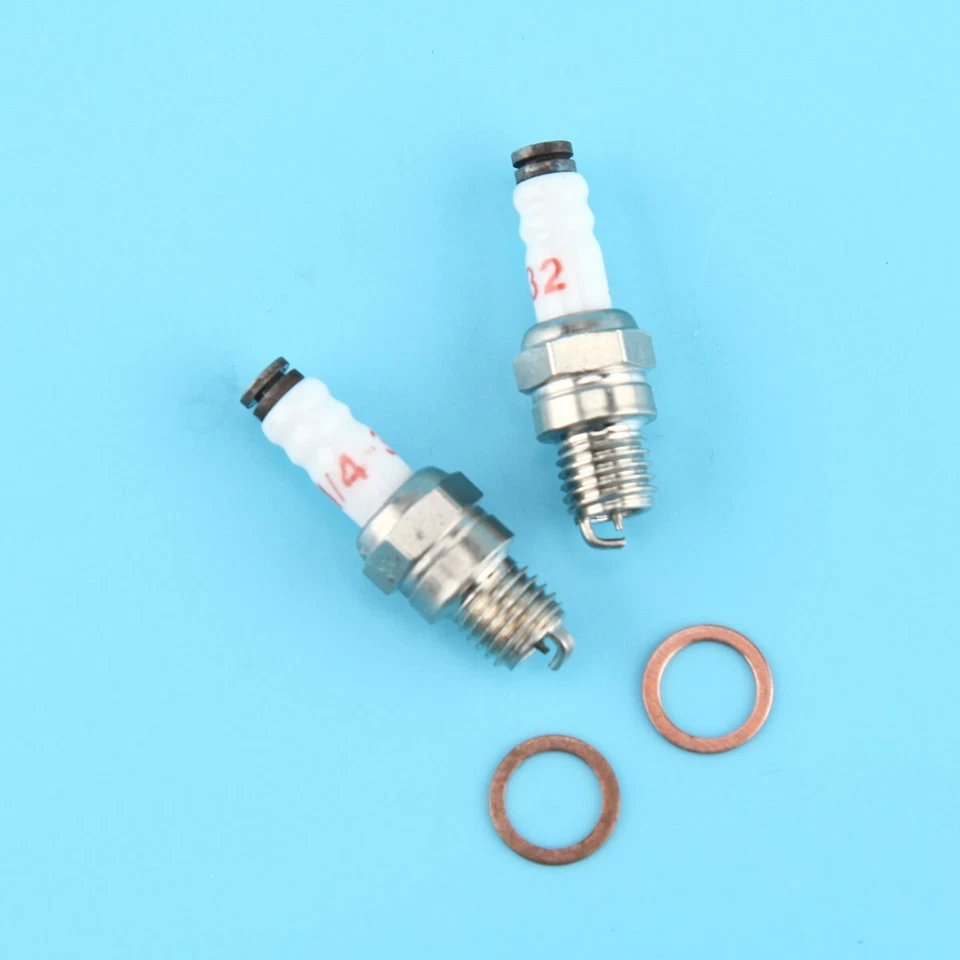 2pcs RCEXL 1/4-32 ME8 IRIDIUM Spark Plug for Engine of Nitro Turned to Gasoline - Image 3 of 4