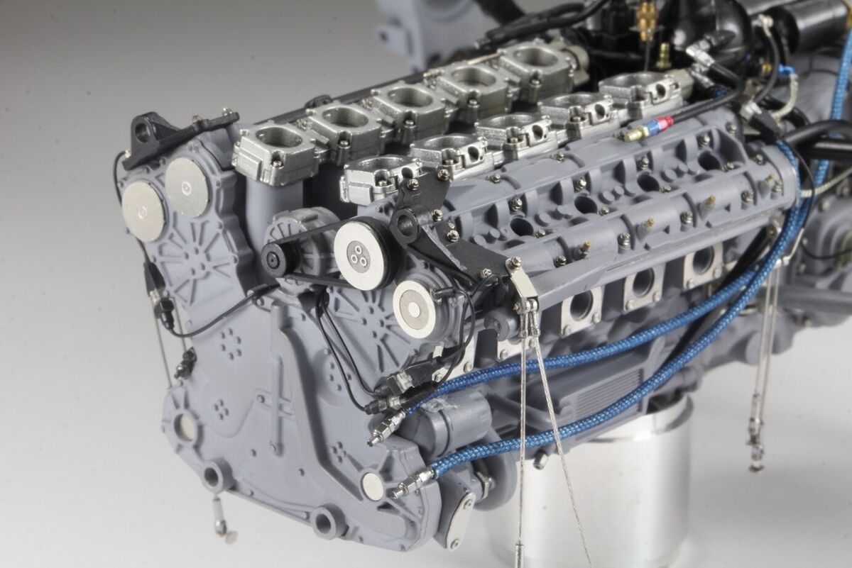 Top Studio 1:12 F1 Williams FW14B Late Engine Super Detail Top Studio 1:12 F1 Williams FW14B Late Engine Super Detail