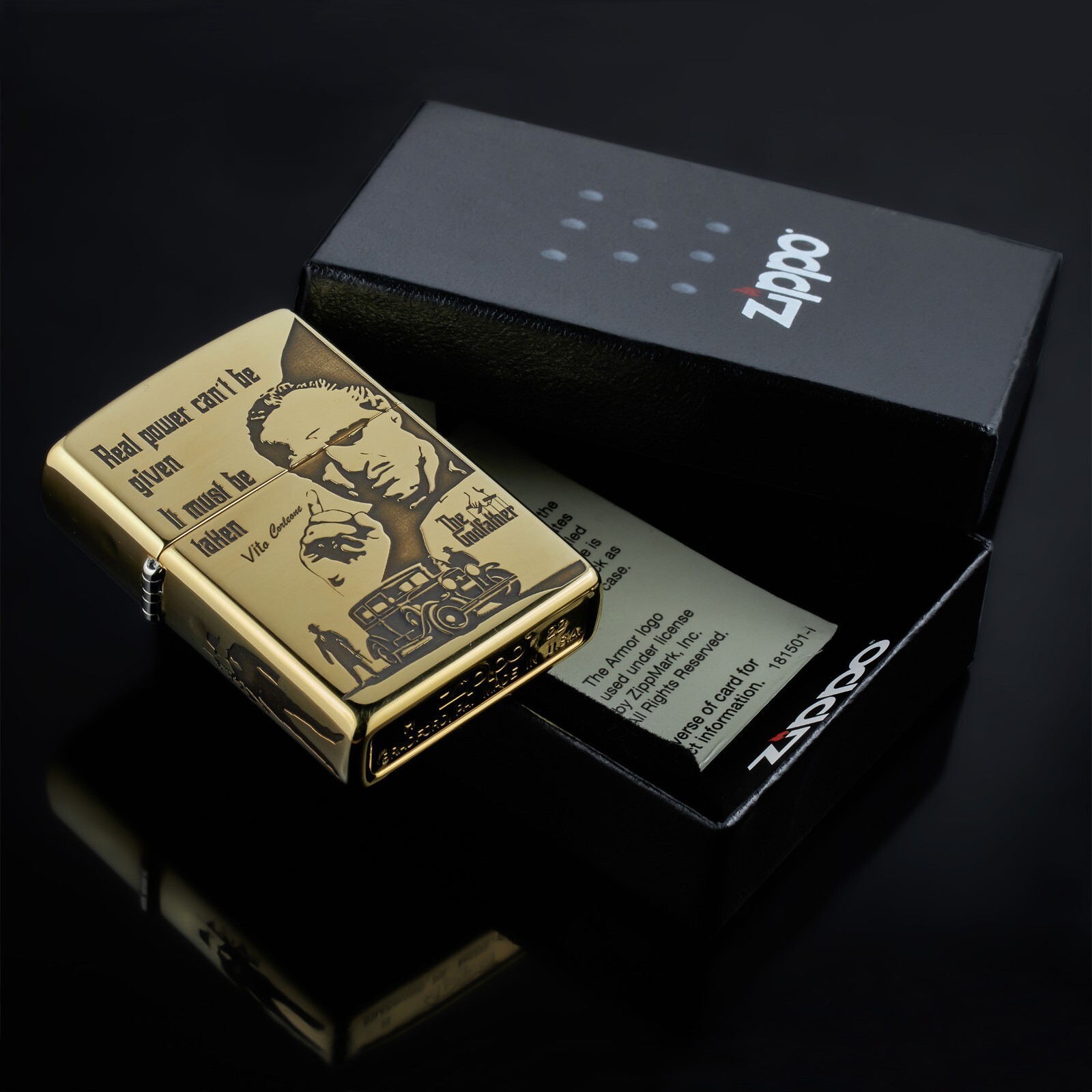 Zippo The Godfather Brand New Genuine lighter