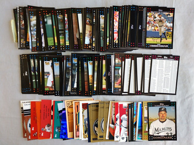 2007 Topps Baseball 476 - 661 and Inserts - - - Pick A Card - - - Complete a Set