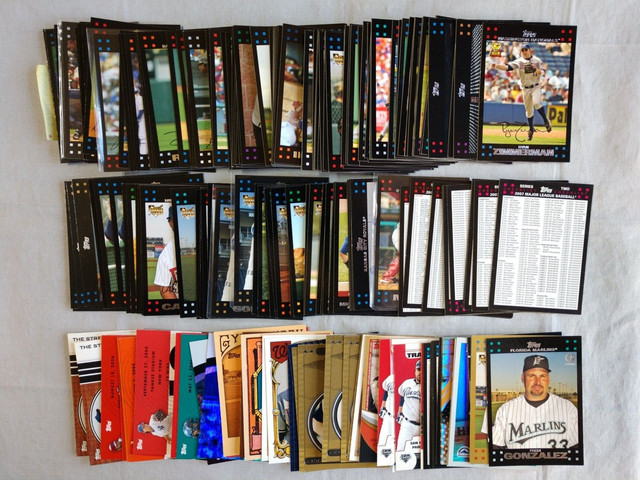 2007 Topps Baseball 476 - 661 and Inserts - - - Pick A Card - - - Complete a Set