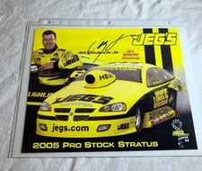 JEG's Team Hemi Mopar 3 X Champ Signed Jegs Coughlin Jr  Photo 8 x10 N121