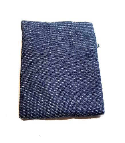 Portafoglio donna porta carte di credito portamonete piccolo slim di jeans blu - Foto 3 di 9
