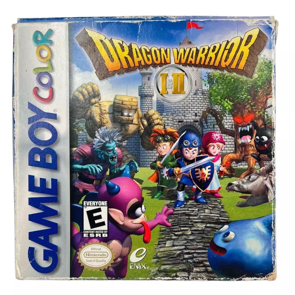 Game Boy / GBC - Dragon Quest 1 & 2 / Dragon Warrior 1 & 2