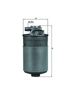 Mahle Original KL154 Kraftstofffilter FüR VW Audi Skoda