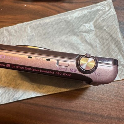 Sony Cyber-shot DSC-WX50 16.2MP Digital Camera - Silver for sale