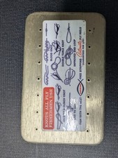 Perrine Fly Fishing Box # 101 Gold Color In N...