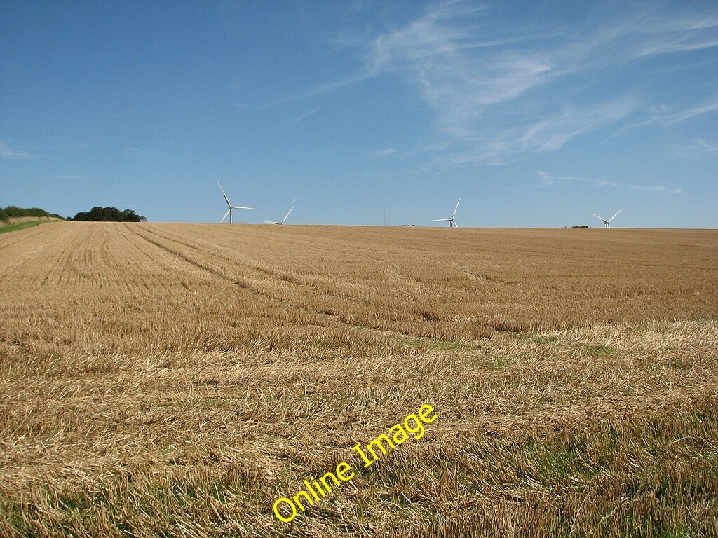 Photo 6x4 September stubble Balsam A view from the FulbournBalsham