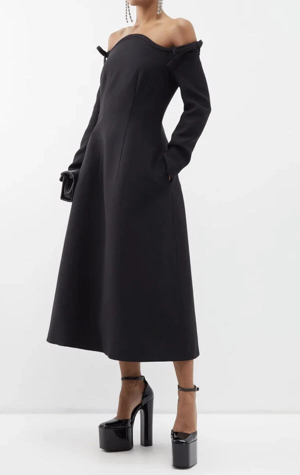 Valentino off shoulder dress cheap