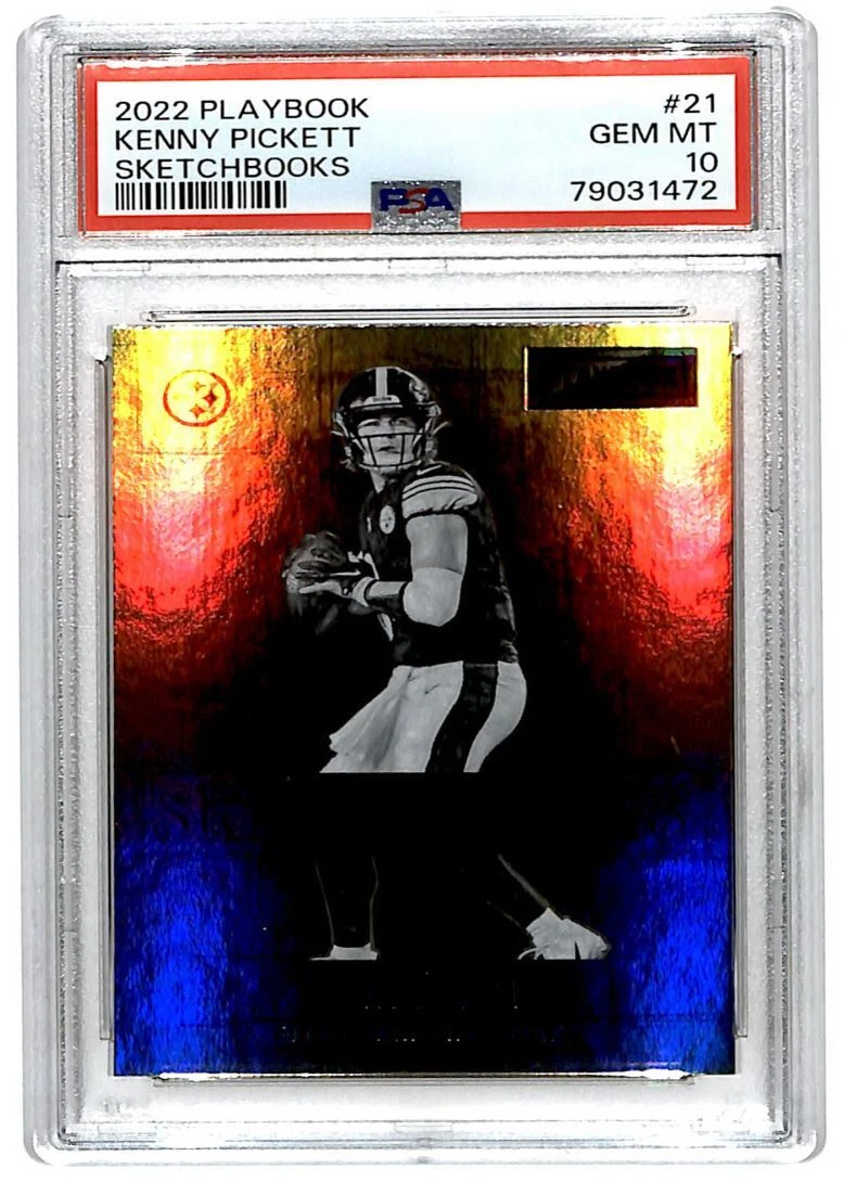 Kenny Pickett Panini Playbook Sketchbooks #21 Base