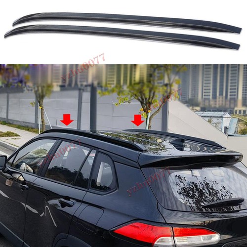 2022 For Toyota Corolla Cross L Model ABS Black Decorative Roof Rack