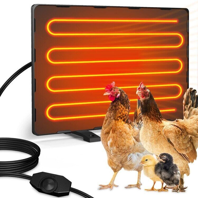 Chicken Coop Heater Safe Radiant Space Heat Energy Efficient Lamps Pet  Heater