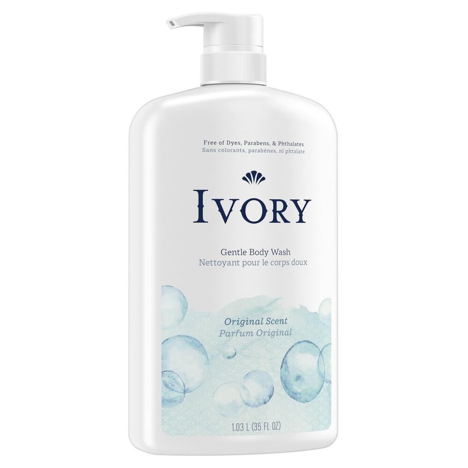 Ivory Mild and Gentle Body Wash 35 Oz (Select Scent) eBay