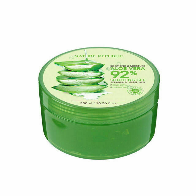 Nature Republic Soothing Moisture Aloe Vera 92% Soothing Gel - 10oz for online eBay