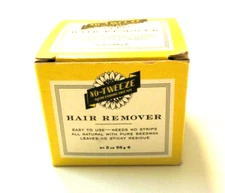 Original Formula NO-TWEEZE HAIR REMOVER 3-Ing. All Natural 2 oz 56 g NOS