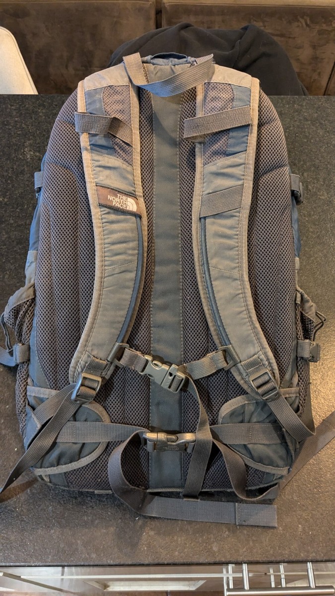 THE NORTH FACE BIG SHOT Backpack Bag Blue And Gray, PRE