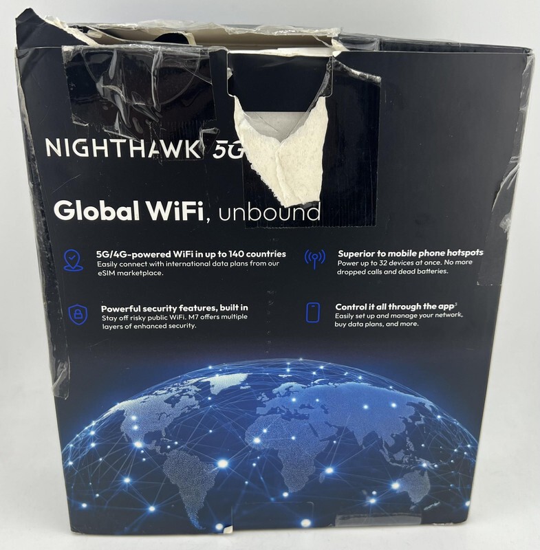 Server Hostpot NETGEAR NIGHTHAWK M7 5G PORTABLE WIFI HOTSPOT MH7150 3.6 GBPS WIFI 7 | eBay