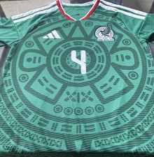 Adidas Mexico 26 Edson Alvarez #4 Home Jersey JL8537 - Men's Size Medium