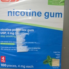 Nicorette 787750 Nicotine Gum to Quit Smoking, 4mg - 160 Count