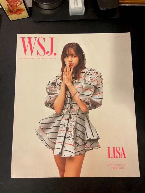 Blackpink Lalisa Manobal Wall Street Journal Magazine March 2025 Lisa Manobal 