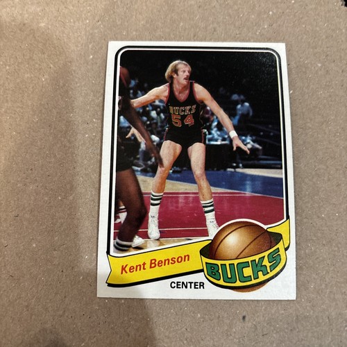 1979-80 Topps #121 Kent Benson Milwaukee Bucks NM+ Free Shipping - Picture 1 of 5