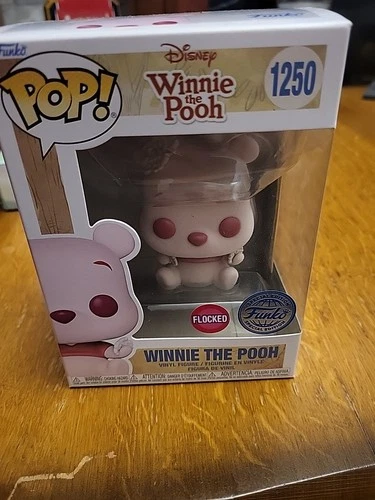 Funko Pop Disney Winnie The Pooh Cherry Blossom #1250 Flocked Special Edition 