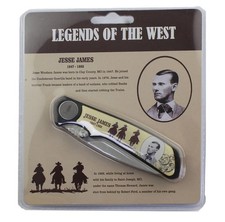 Legends of the West Folding Knife – Jesse James Commemorative Pocket Knife