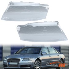Scheinwerferglas Glas Streuscheibe Abdeckung Für Audi A8 D3 2005-2010 Klar