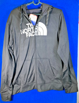 The North Face Men's Half Dome Full Zip Hoodie Black Size Large NWT