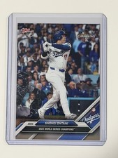 2024 Topps Now World Series Champions Los Angeles Dodgers - Shohei Ohtani #WS-2