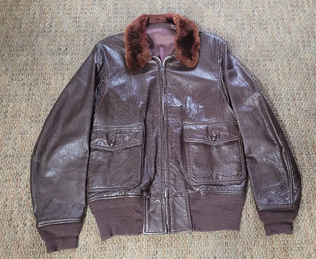 スペシャル！30's〜40's Leather Jacket 状態考慮 True Vintage 40's/50's G-1 Leather Jacket. RARE MENS 38. | eBay