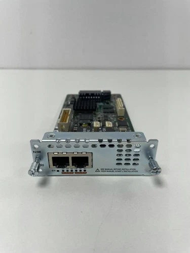 CISCO NIM-2BRI-NT/TE. 90 DAY WARRANTY. FREE UK SHIPPING