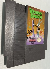 The Bugs Bunny Birthday Blowout Nintendo NES NTSC-U/C Authentic and Tested 