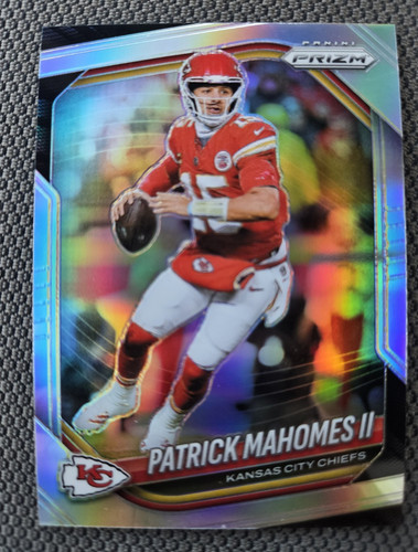 2025 Panini Prizm Patrick Mahomes II True Silver Prizm Kansas City Chiefs