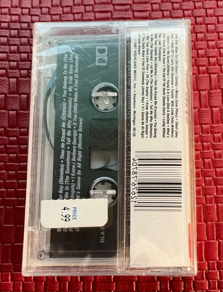 20 Greatest hits 1962 Original Artists 1987 Highland Music Cassette New Sealed - Image 2 of 2