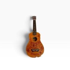 Leolani Hawaii Floral Hibiscus Soprano Ukulele 18 Unused OMI Honolulu