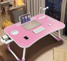 Large Multi Functional Laptop Bed Ultra Large Portable Laptop Bed Table W/USB