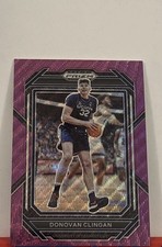 2023 Panini Prizm Draft Picks - Donovan Clingan #48 Purple Wave Prizm (RC)