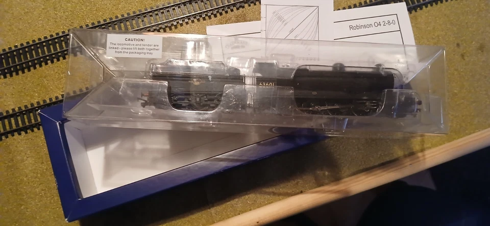 BACHMANN 31-001 ROBINSON 04 BR 63601 LATE CREST BLACK DCC READY - 00 GAUGE BOXED - Image 3 of 4